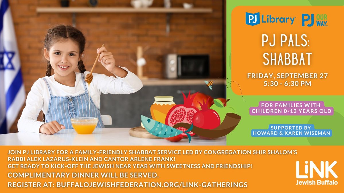 PJ Pals: Shabbat @ Shir Shalom