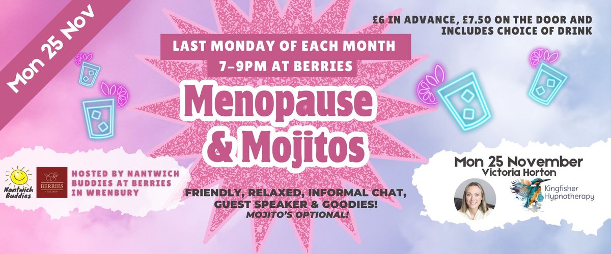 Menopause & Mojito's Monthly Meetup 