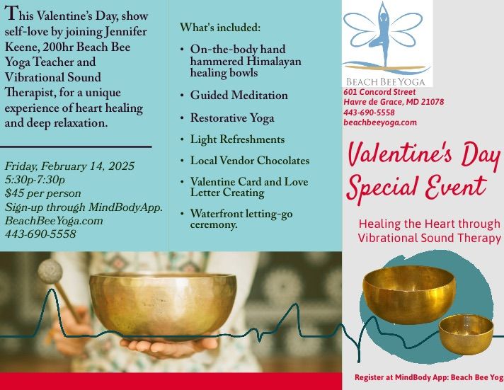 Special Valentine\u2019s Day Event- Self love: Healing the heart through vibrational sound