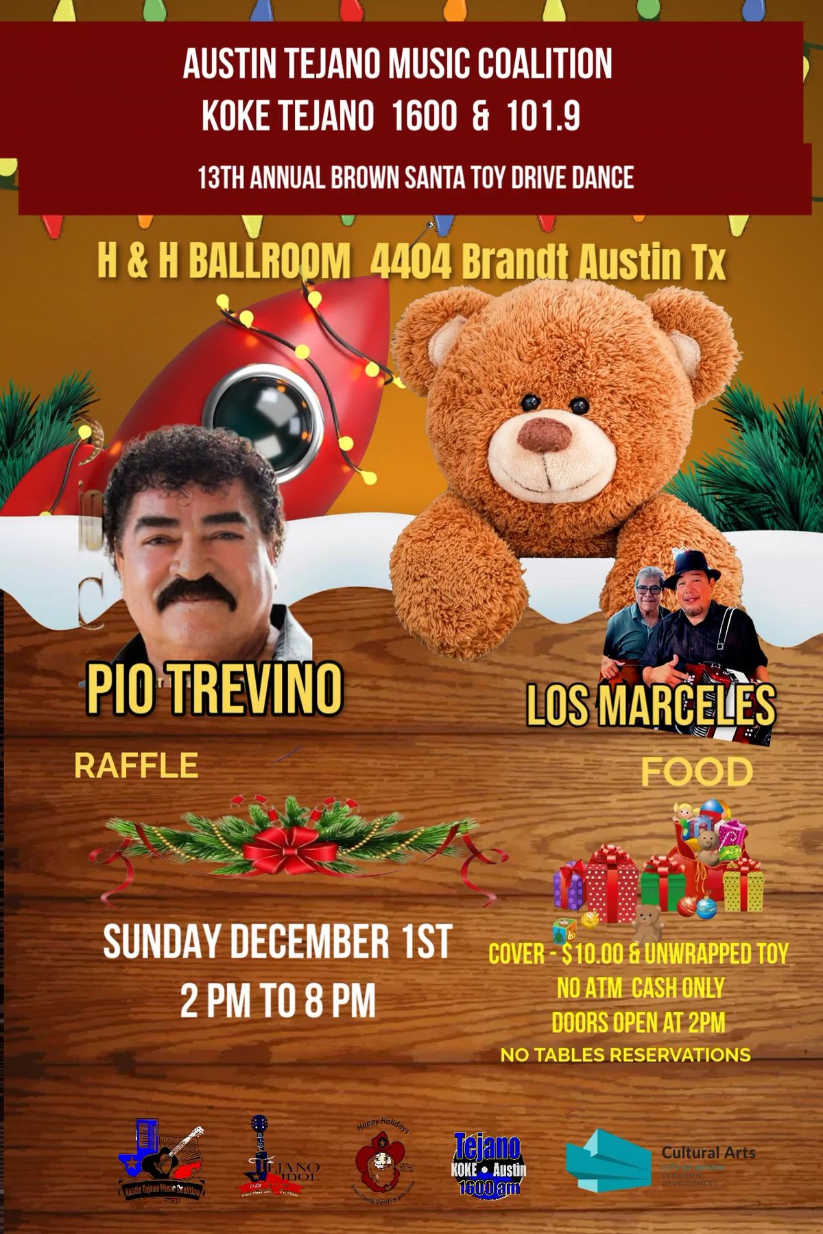 13th Annual Brown Santa Toy Drive Dance