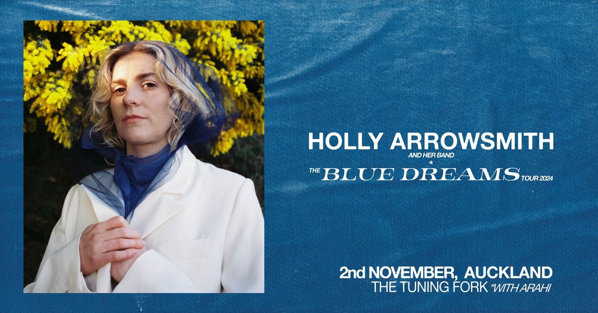 Holly Arrowsmith & Her band, The 'Blue Dreams' tour Auckland 