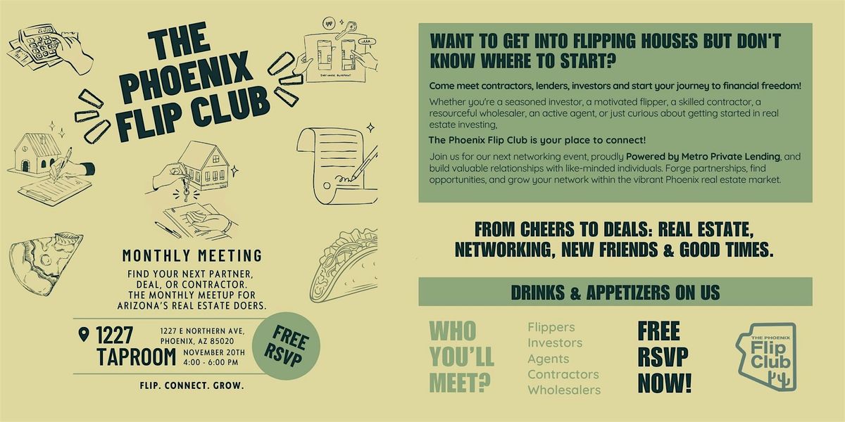 The Phoenix Flip Club November Meeting