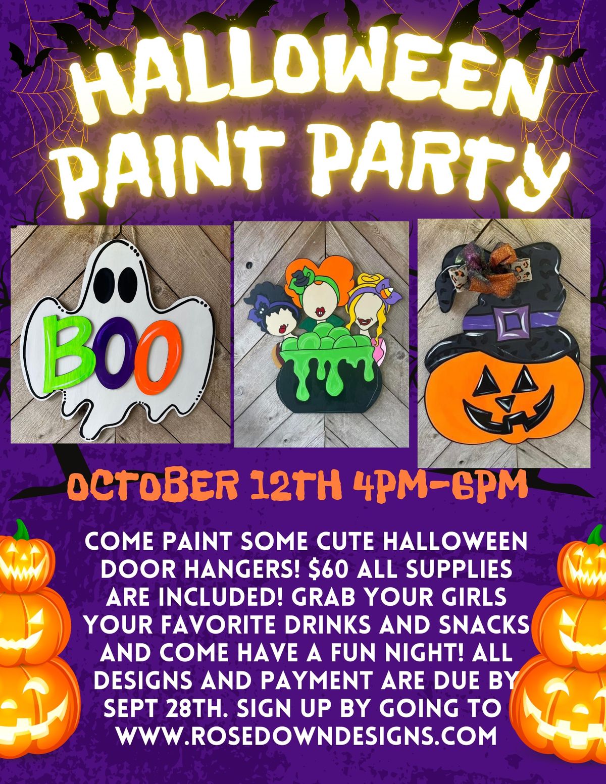 Halloween Paint Party