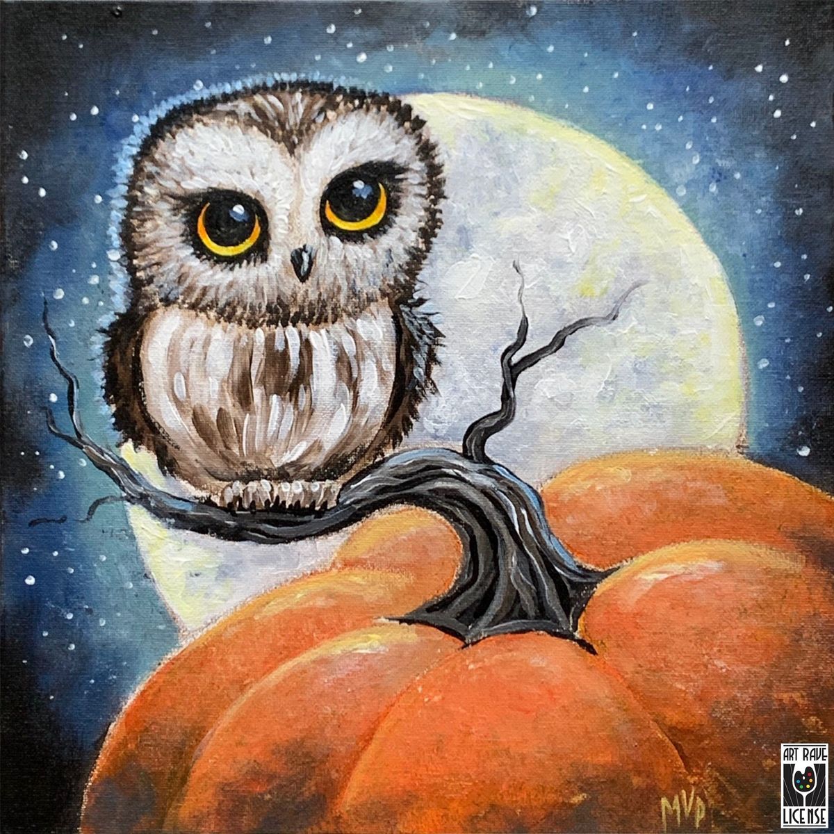 *14 SPOTS LEFT*Paint Little Hooter at Fir Valley Pour House 6pm