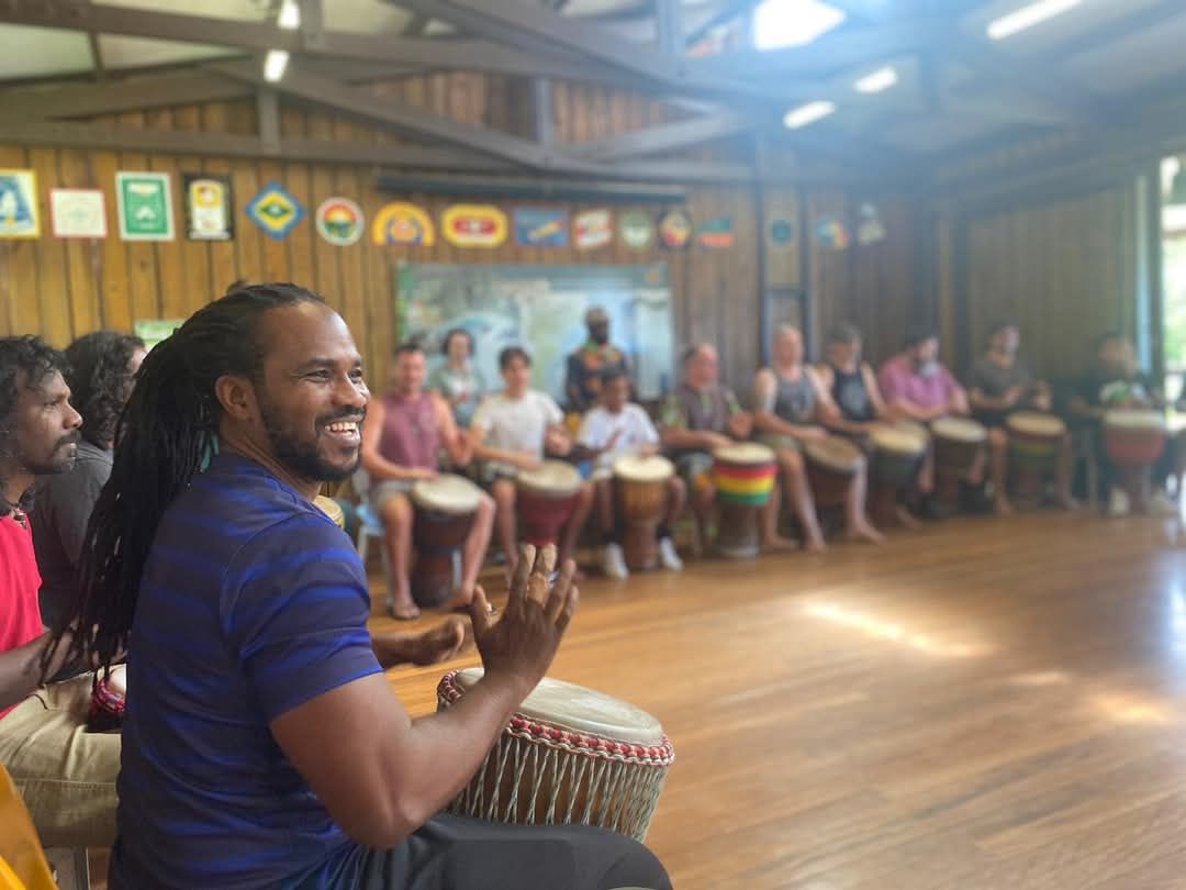 Sibo Bangoura Drum and Dance workshops at Lake Macquarie