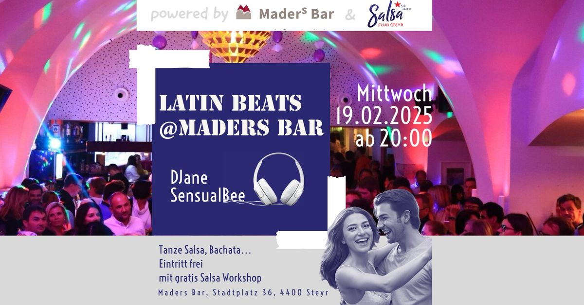 Latin Beats @ Maders Bar