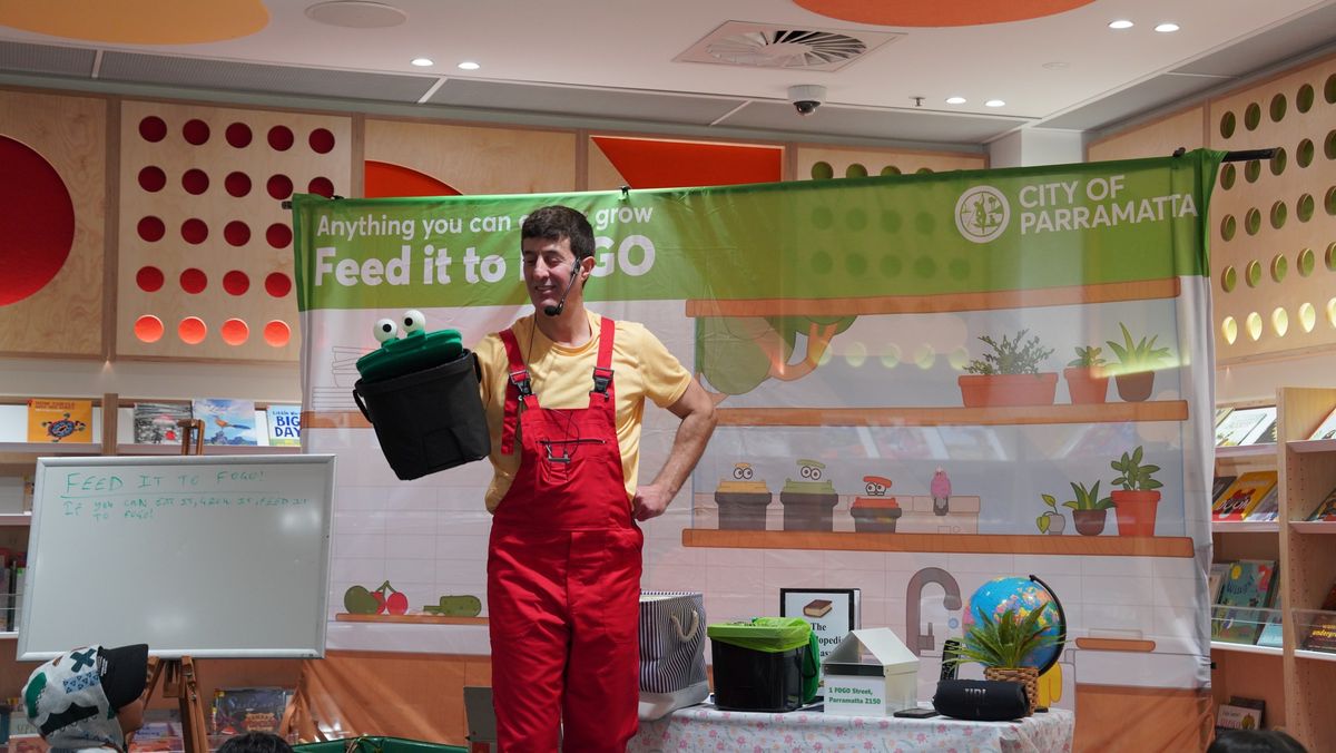 Feed it to FOGO- Story Time at Parramatta Library 