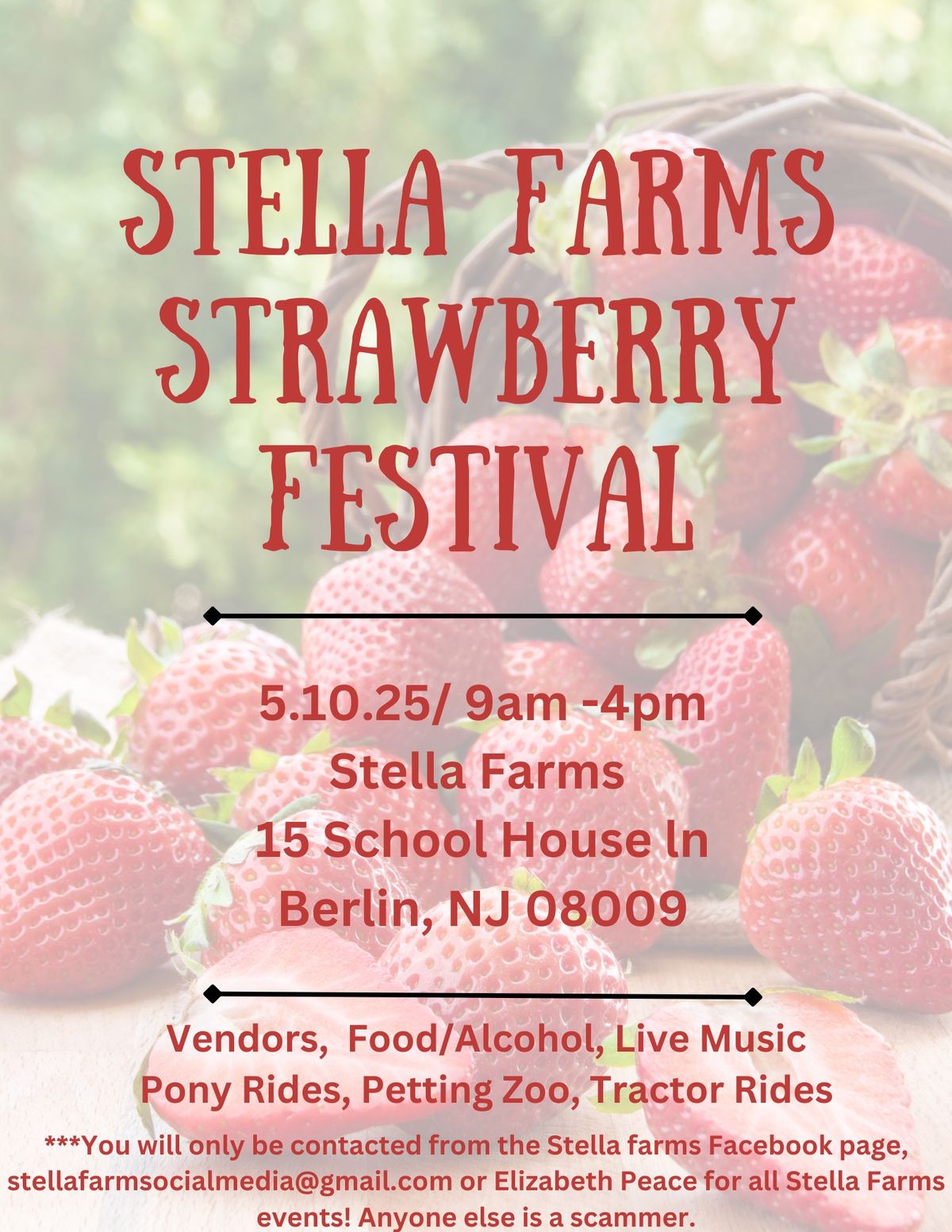 Stella Farms Annual Strawberry Festival 