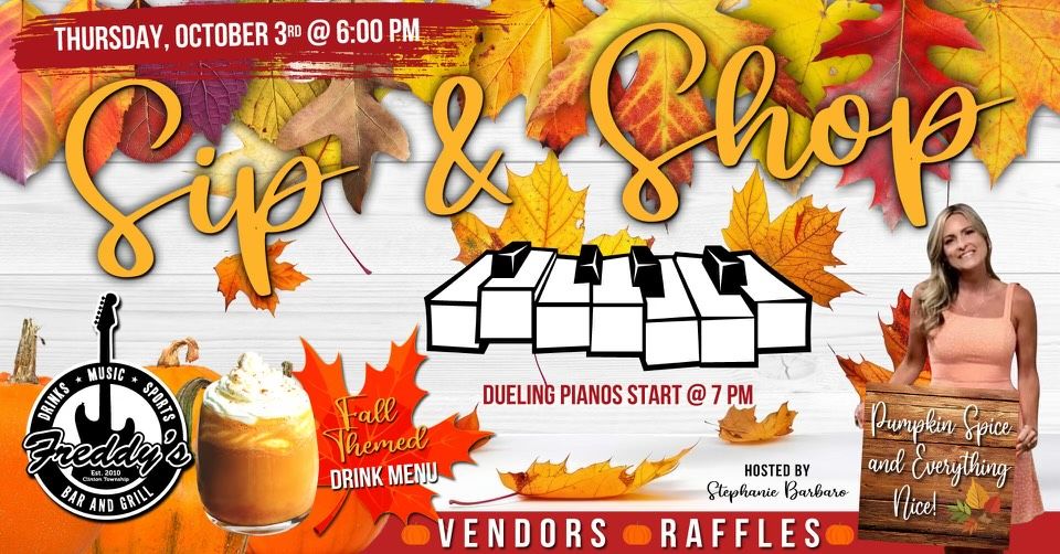 Fall Sip and Shop "Pumpkin spice & Everything nice"