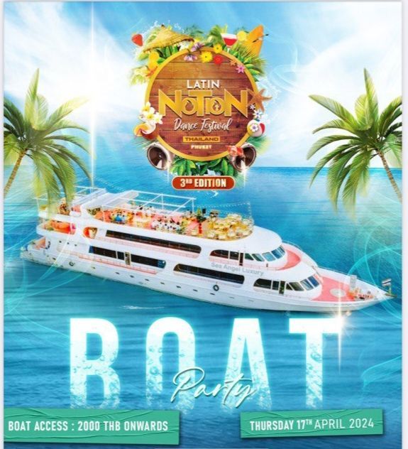 LATIN NOTION SUNSET BOAT PARTY 