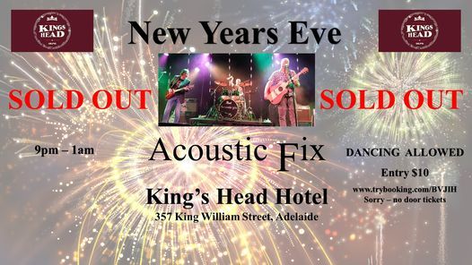 NEW YEARS EVE - SOLD OUT