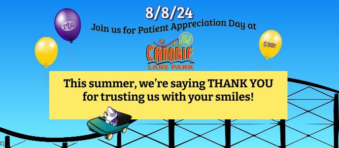 Patient Appreciation Day at Canobie Lake Park!