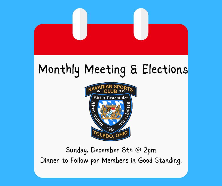 Monthly Meeting & Elections