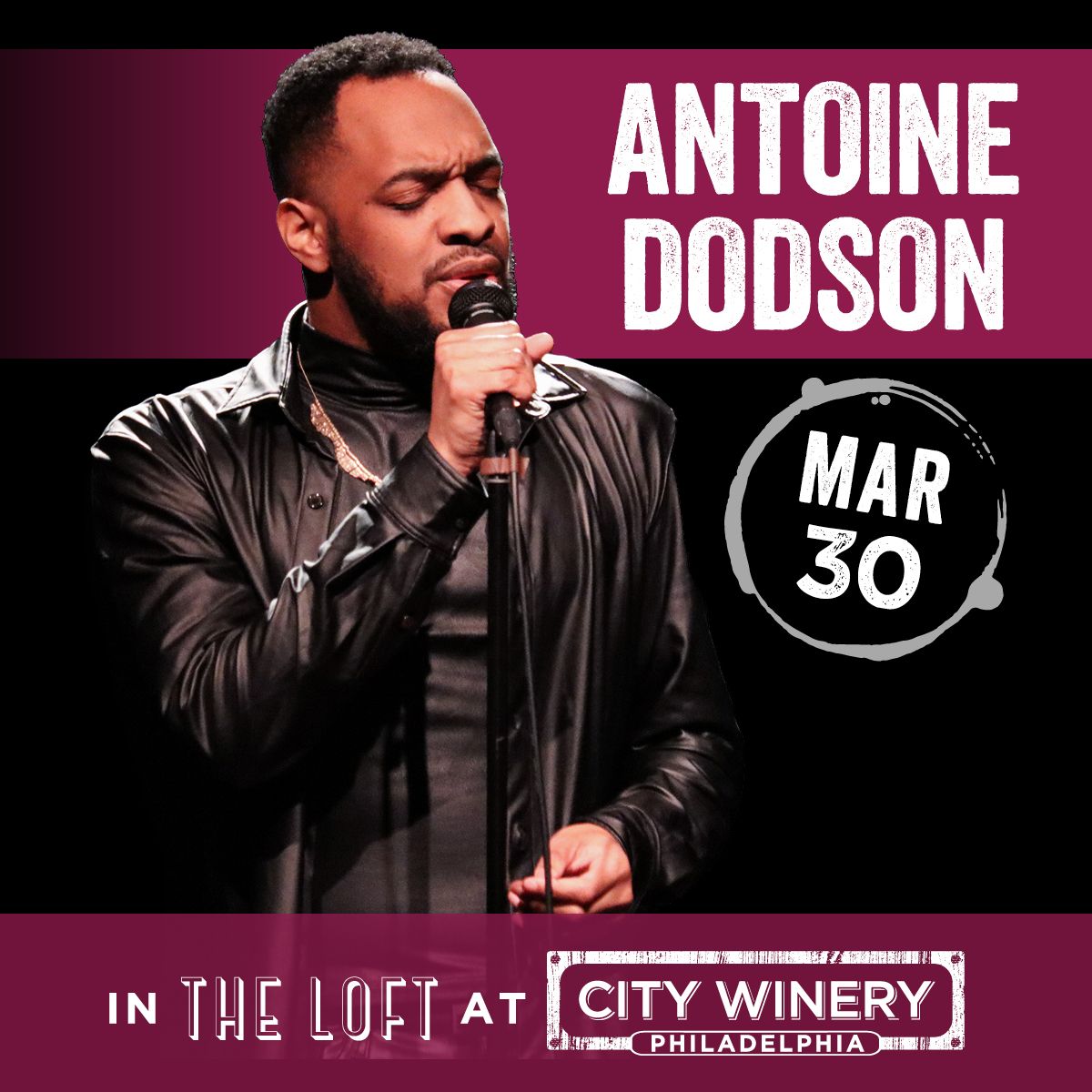 Antoine Dodson at City Winery - Philadelphia