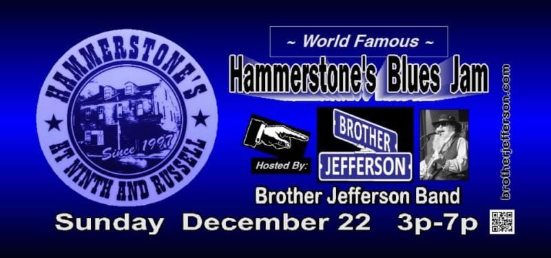 Hammerstone's Sunday Jam w\/ Brother Jefferson Band 