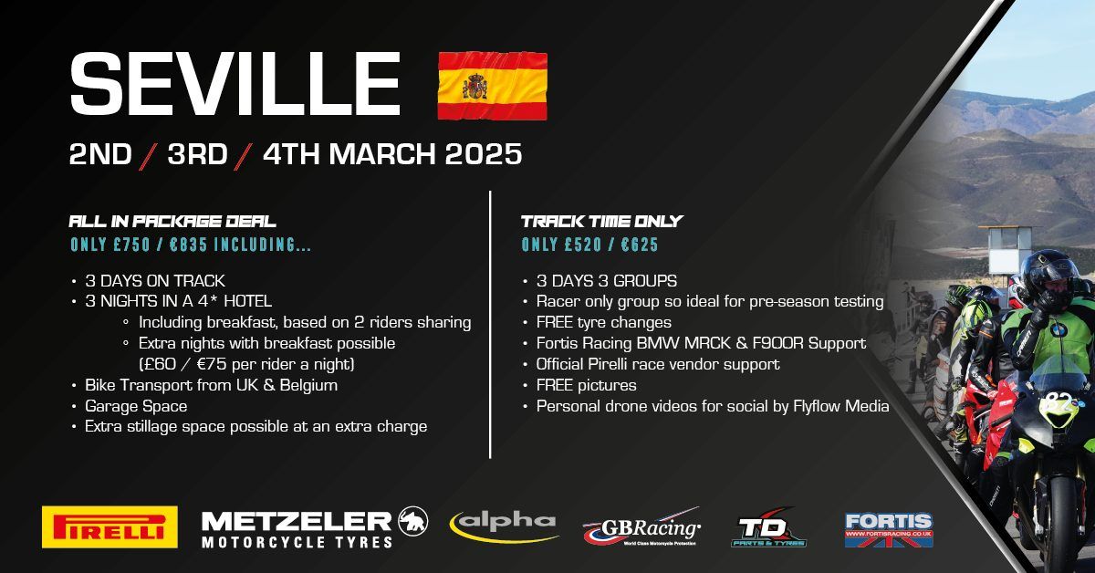 Seville 2, 3 & 4 March 2025