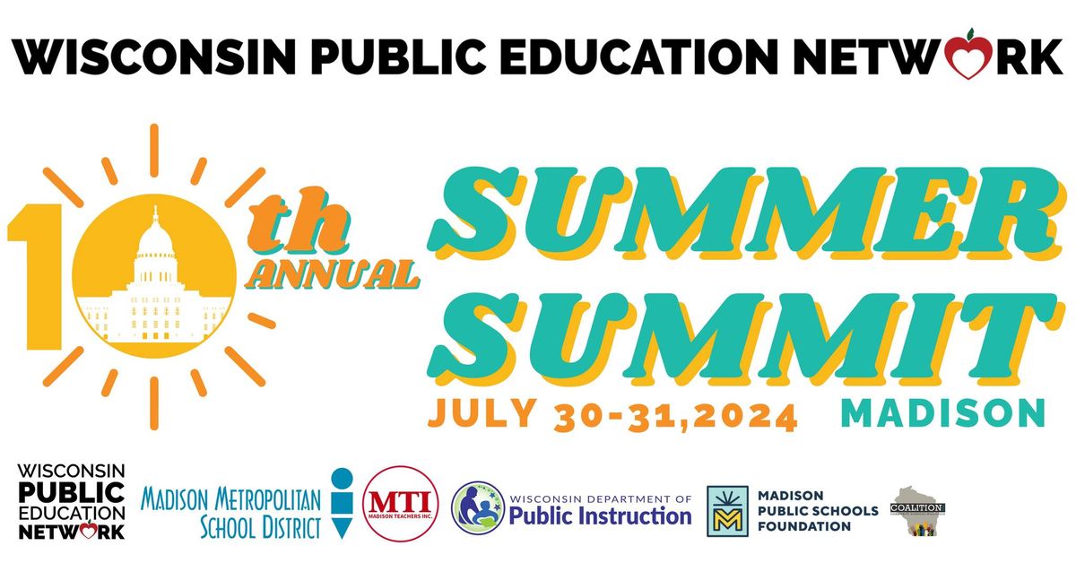 10th Annual Wisconsin Public Education Network Summer Summit