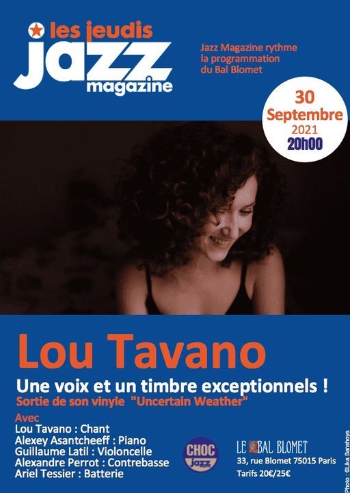 Les Jeudis Jazz Magazine #39 - Lou Tavano \u2605