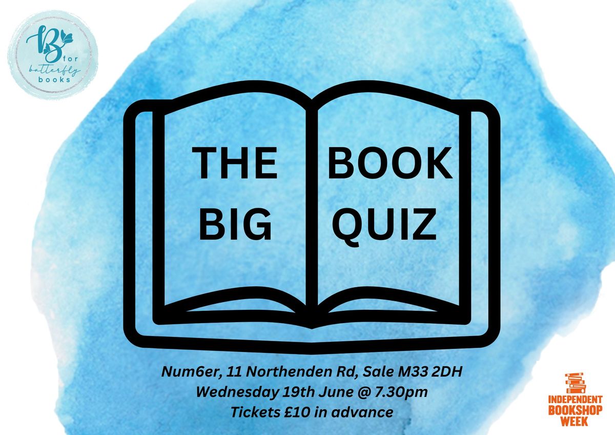 The Big 'B For Butterfly Books' Book Quiz!