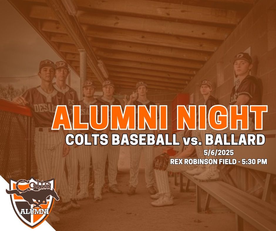 Alumni Night at Colts Baseball