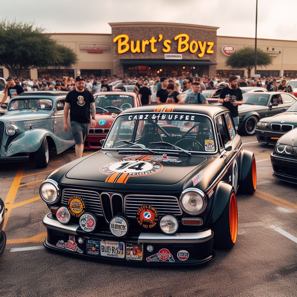 Burt's Boyz Cars and Caffeine 