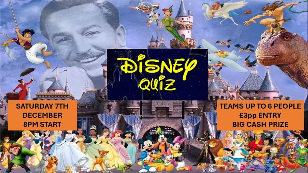 Disney Quiz @ The New Inn