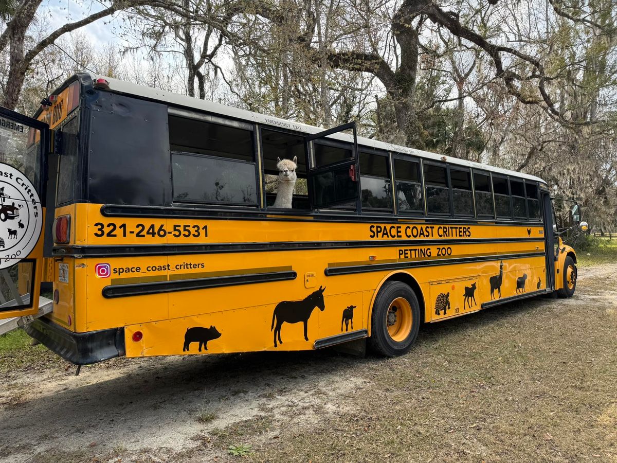 Barn Bus at New Smyrna Beach Farmers Market