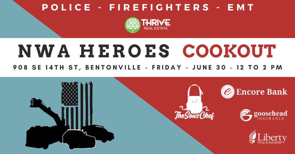 Thrive's Annual NWA Heroes Cookout