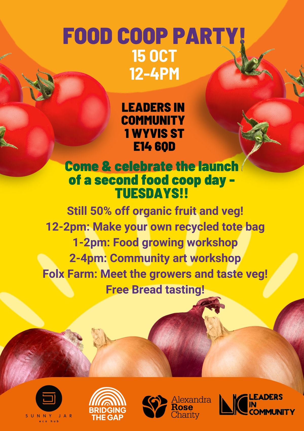 Launch of the Tuesday Food Coop