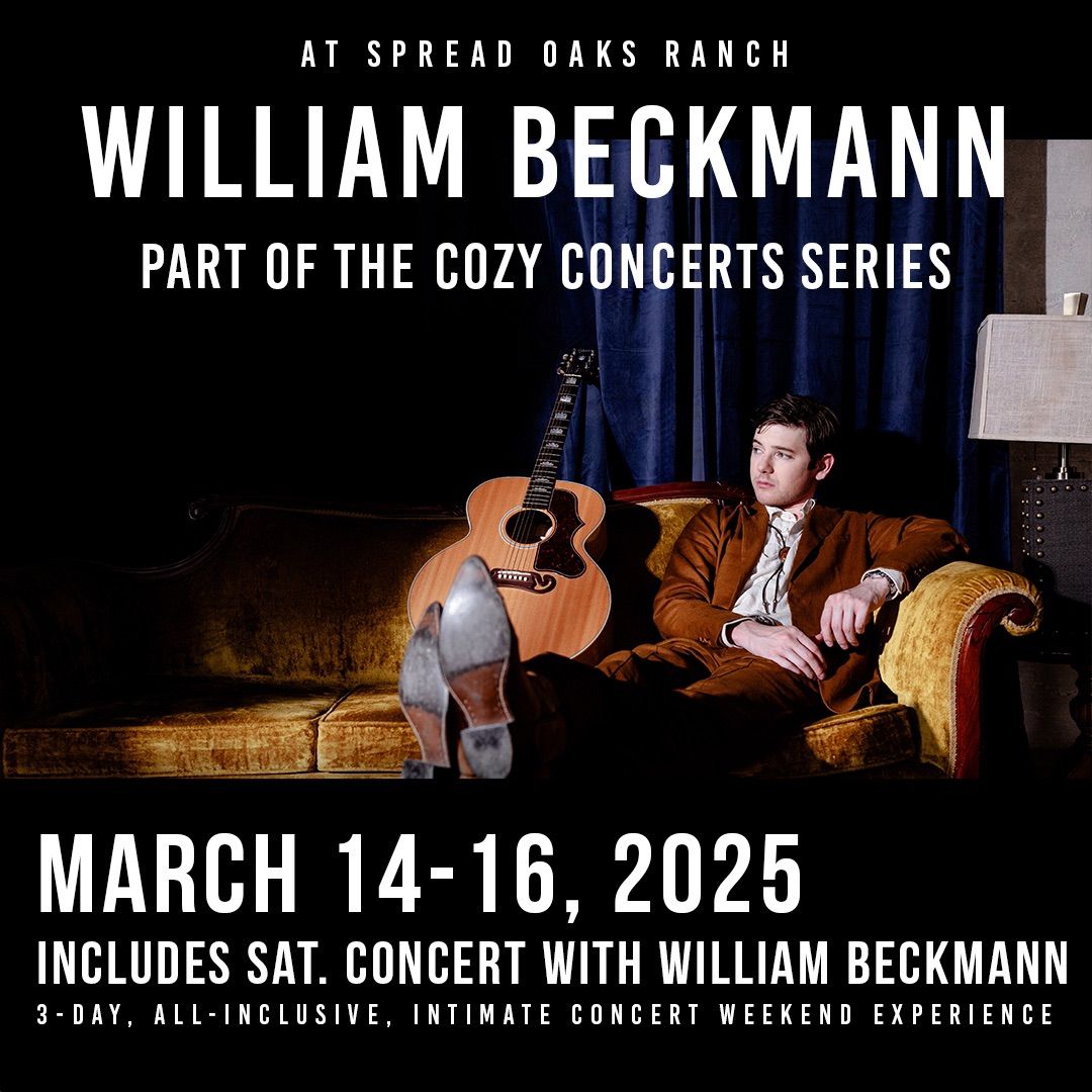 Cozy Concert Series, featuring William Beckmann