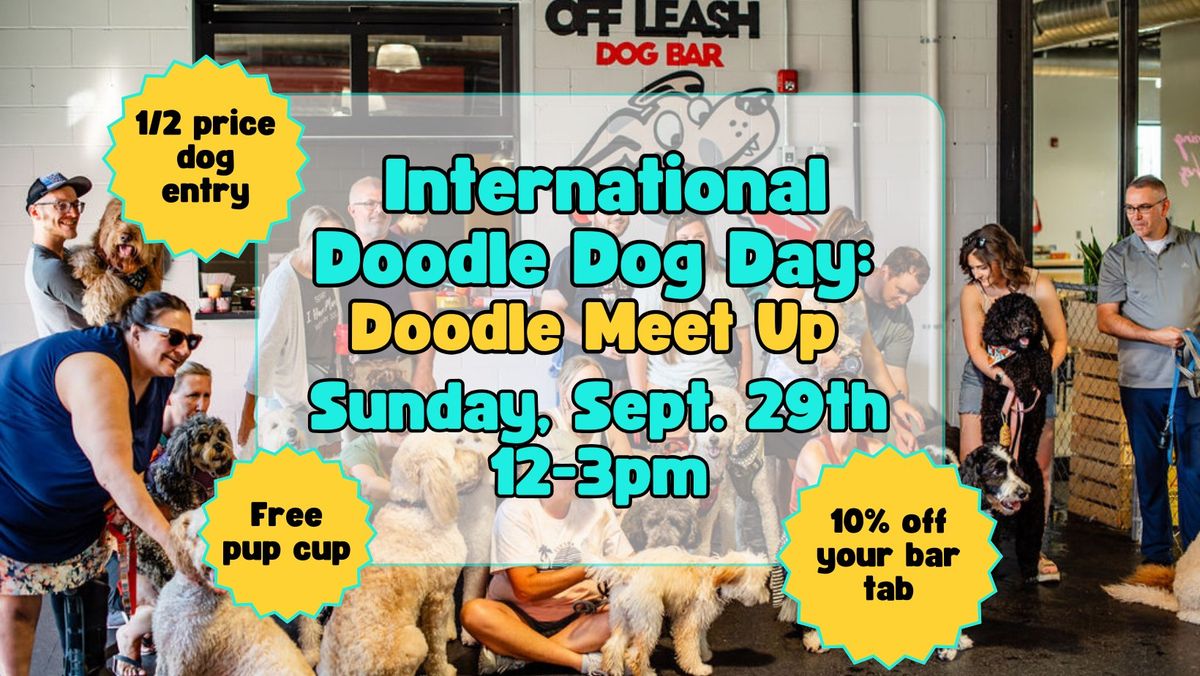 Doodle Meet Up in honor of International Doodle Dog Day