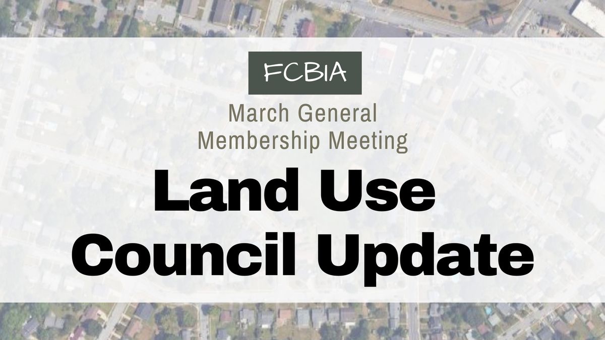 March 2025 General Membership Meeting