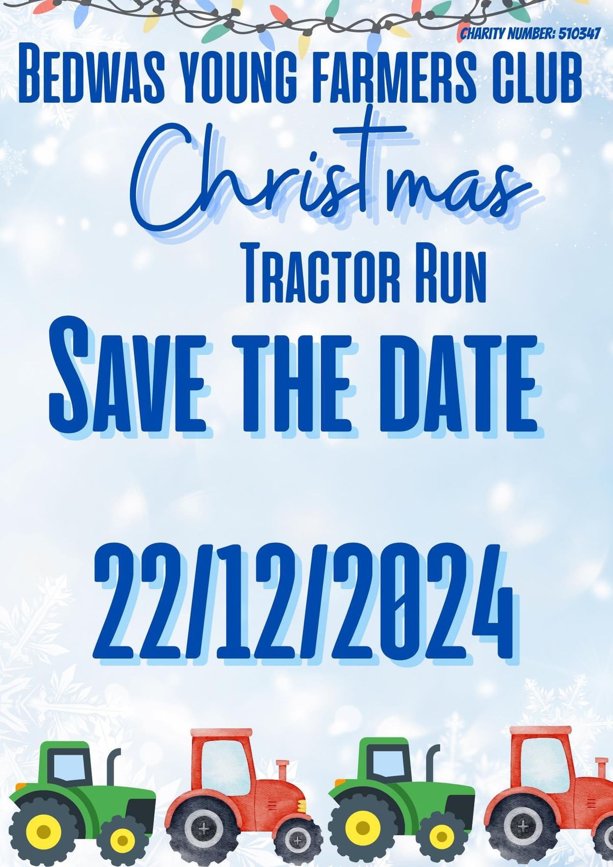 Bedwas Young Farmers Club Christmas Tractor Run