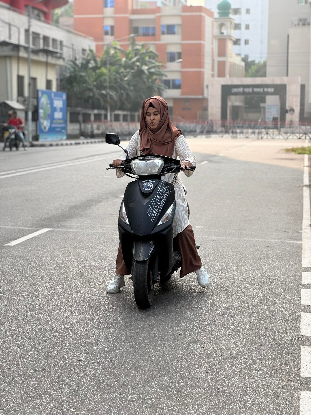 Female biker and scooter training centre er 5 years celebration