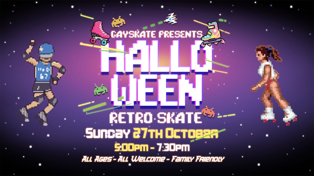 GAY SKATE Halloween Retro Skate