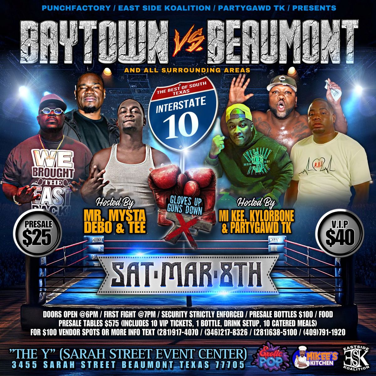 BAYTOWN vs BEAUMONT BOXING EVENT 