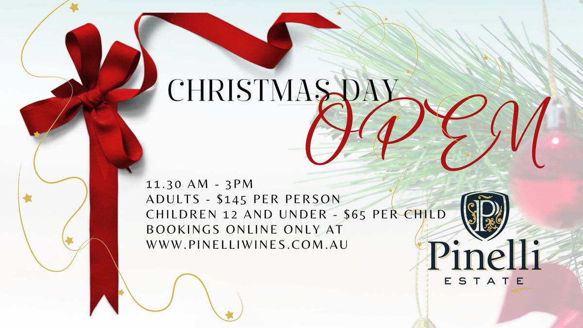 Christmas Day at Pinelli Wines