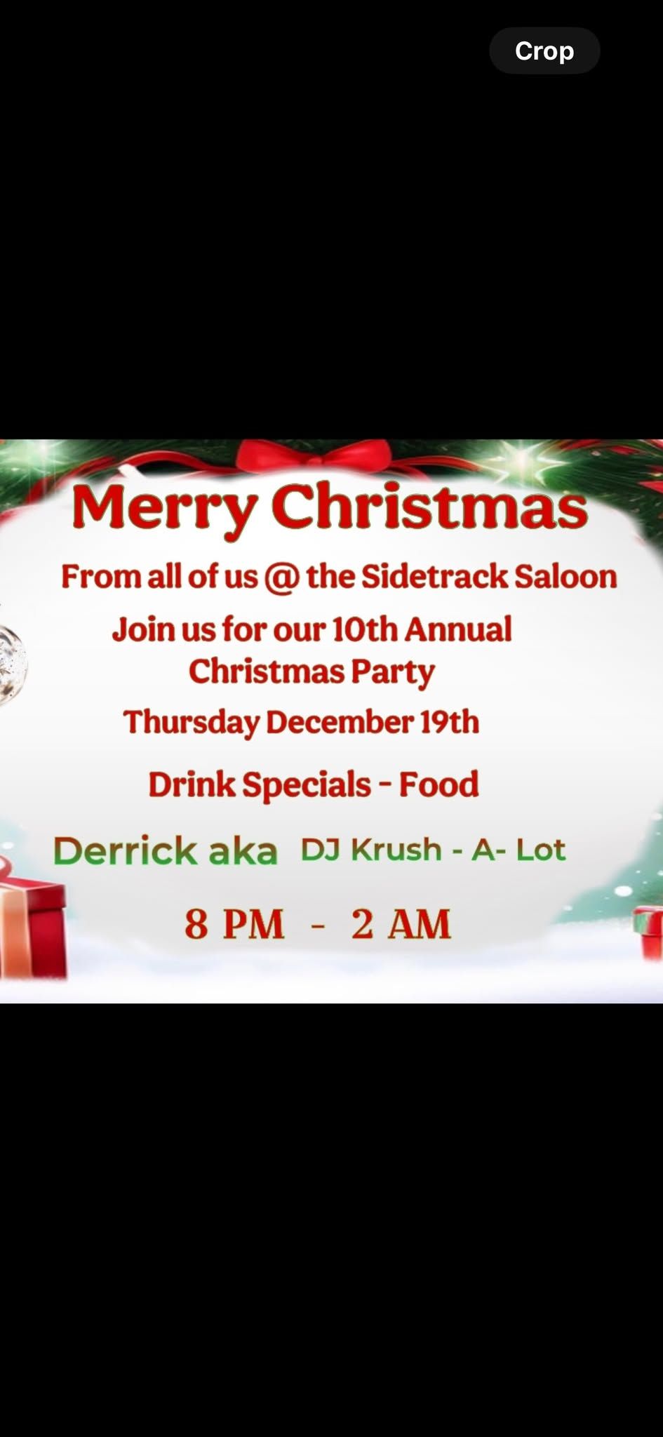 Sidetrack Annual Christmas Party \ud83c\udf84 