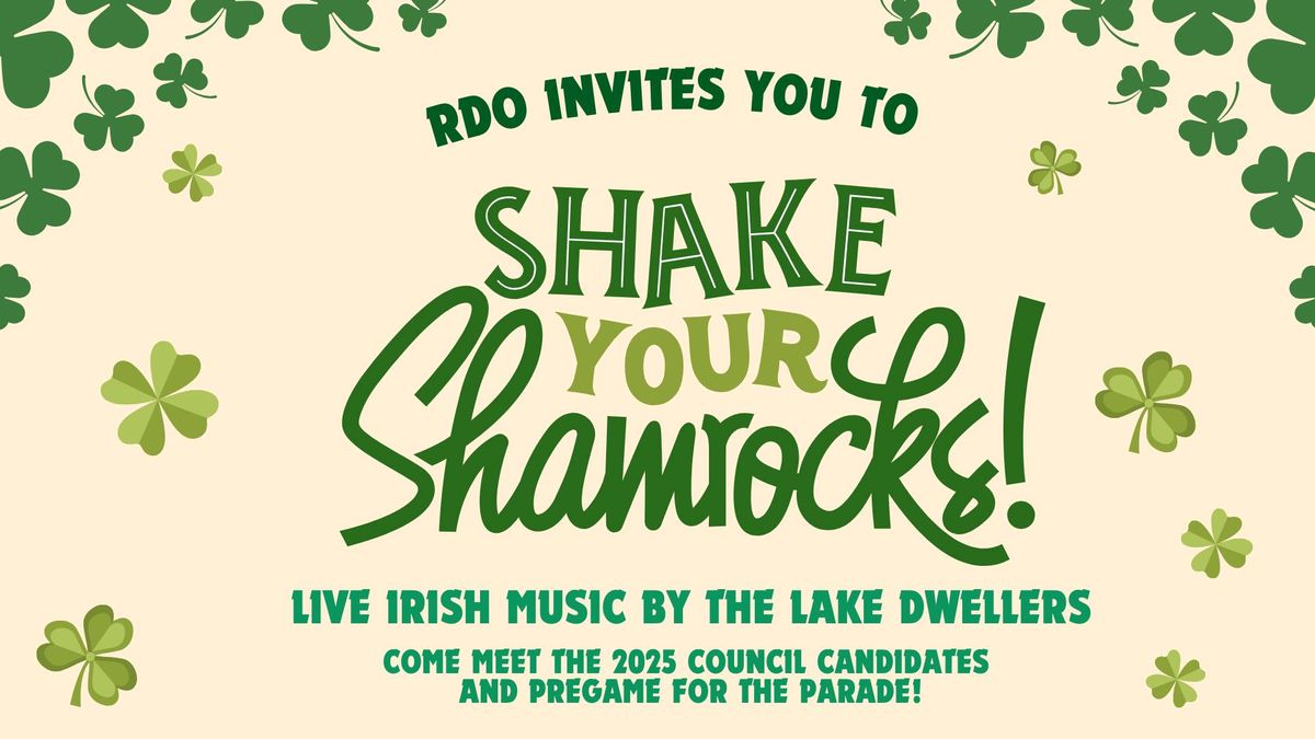 Shake Your Shamrocks! Live Irish Music by the Lake Dwellers