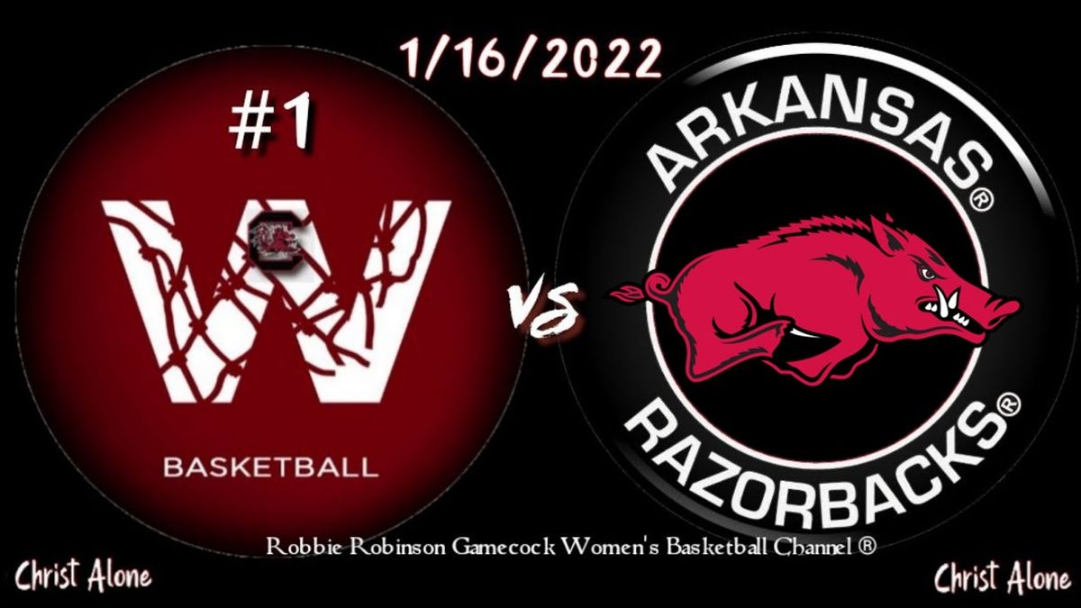 Arkansas Razorbacks at South Carolina Gamecocks Womens Basketball