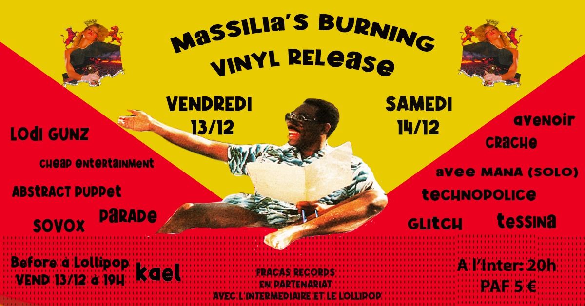 Massillia's Burning vinyl release