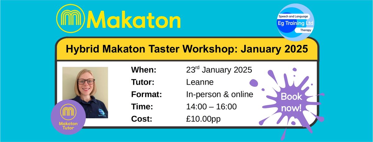 Hybrid Makaton Taster Workshop