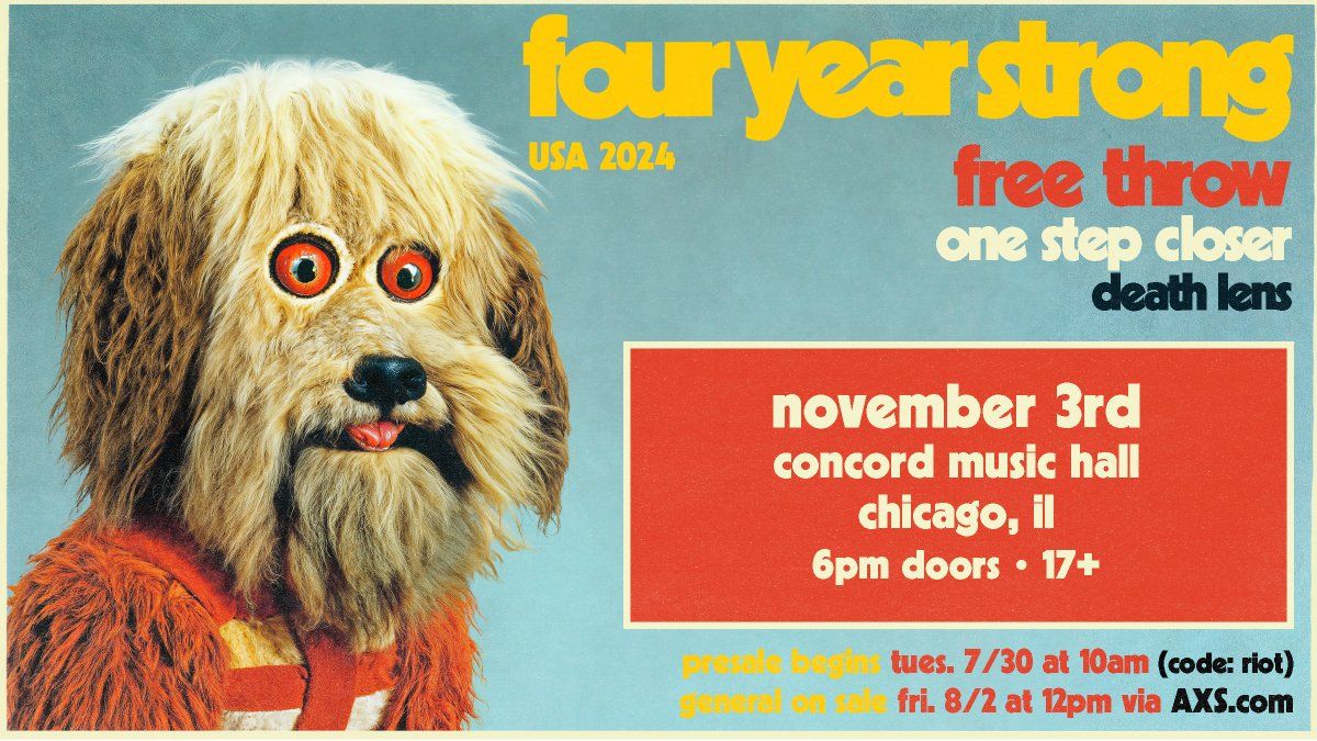 Four Year Strong with Free Throw (17+)