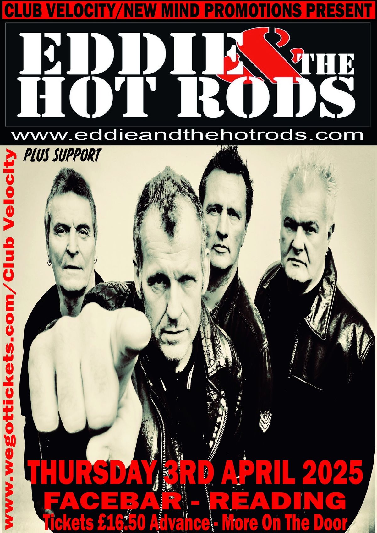 Club Velocity\/New Mind Promotions presents........Eddie & The Hot Rods