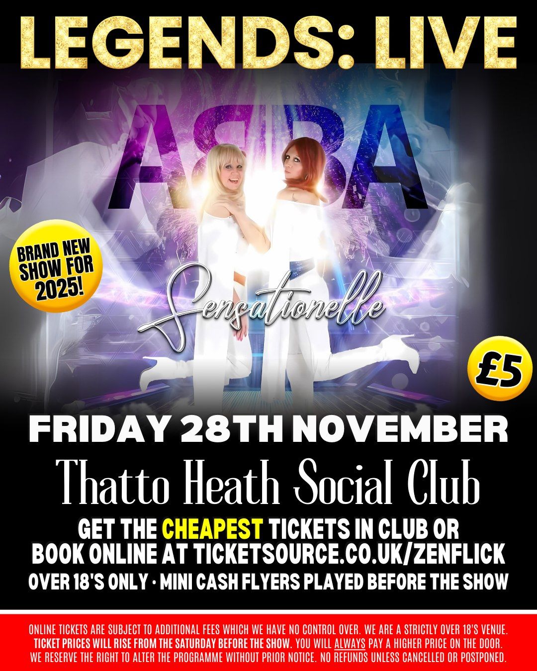 Legends: LIVE - ABBA Tribute Night