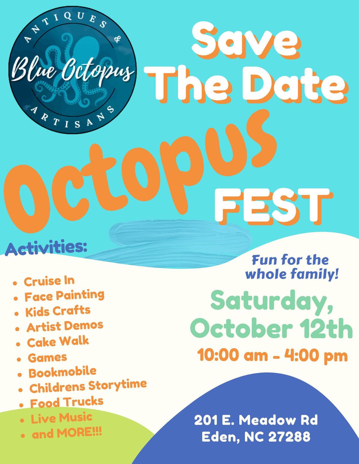 Octopus Fest 2024 - SAVE THE DATE!