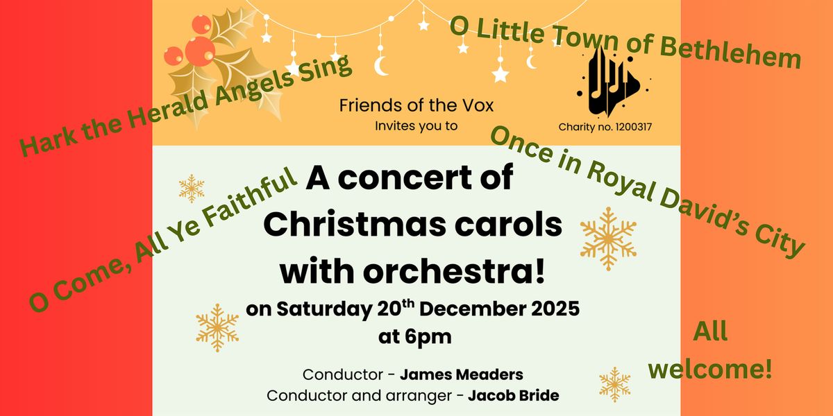 A Concert of Christmas Carols with Orchestra