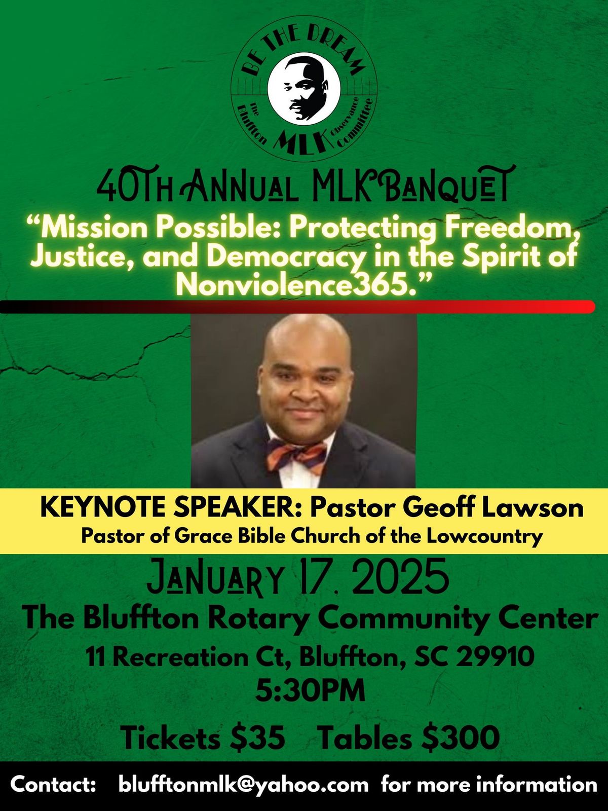 40th Bluffton MLK Banquet 