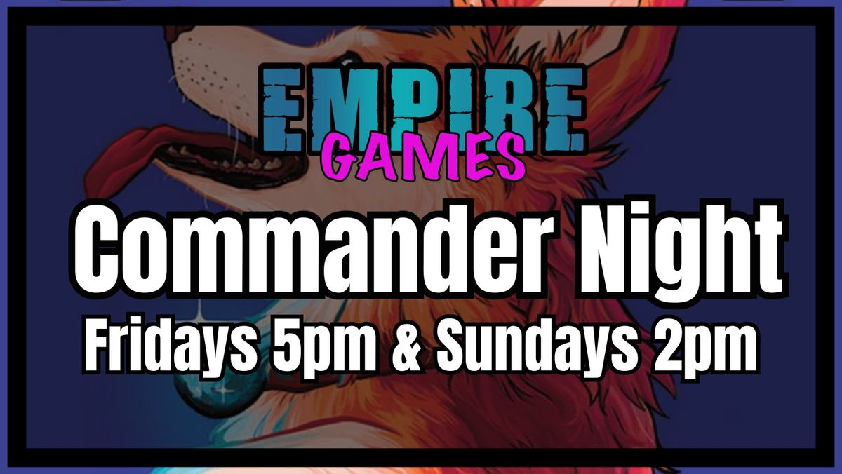 Sunday Commander Night