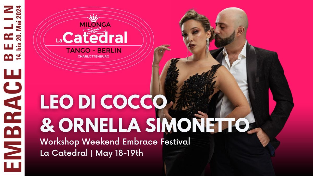 Ornella Simonetto & Leo Di Cocco at Embrace Festival
